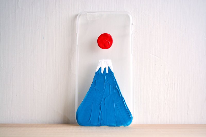 【手机壳上的RGB】热烈烈白皑皑富士山 - 其他 - 塑料 蓝色
