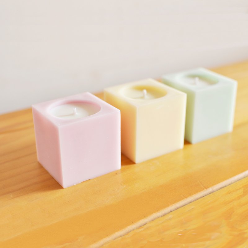 香草精油 按摩 大豆蜡烛 (3入组) - 蜡烛/烛台 - 蜡 多色