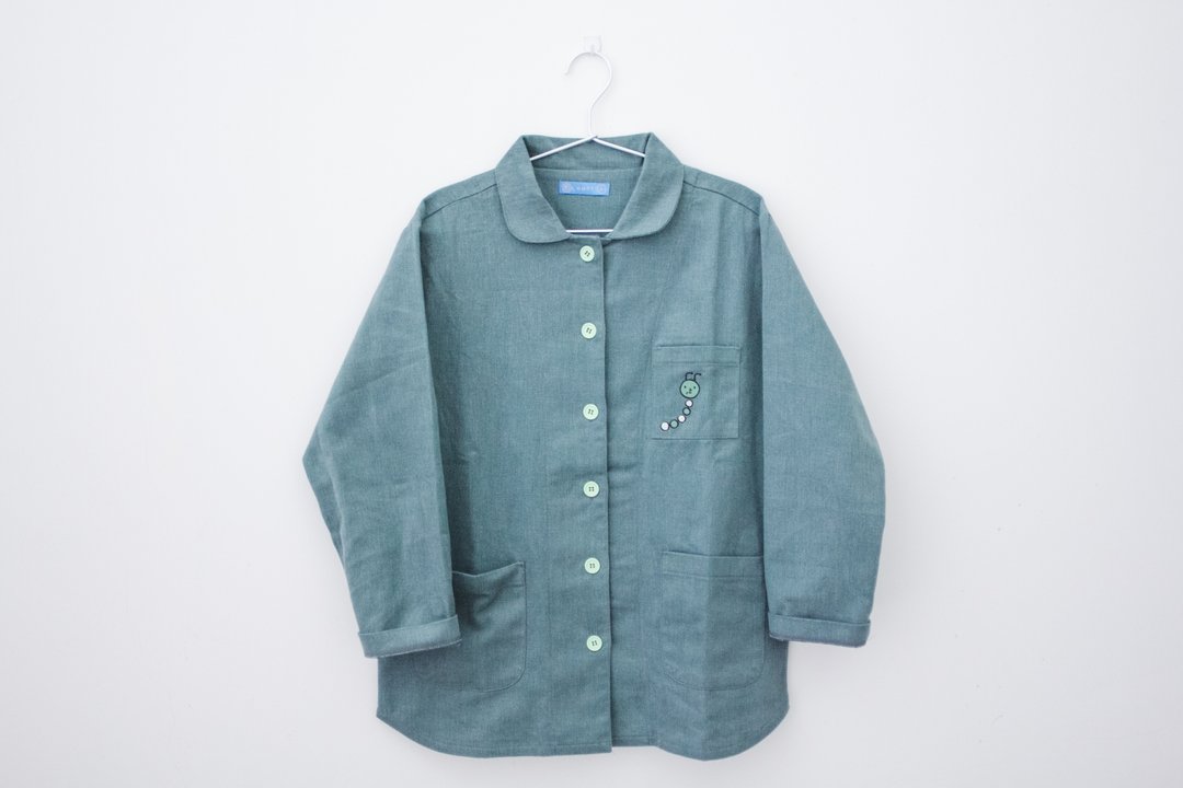最后一件 / 生物系的衬衫 / 怪怪绿色 / work coat - 女装休闲/机能外套 - 棉 绿色