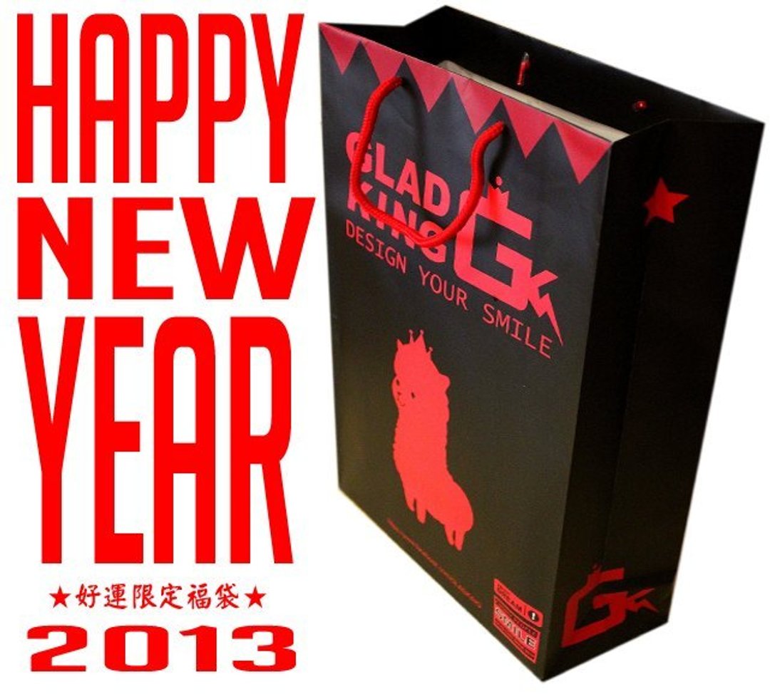 草泥马专卖店GLAD KING 【2013新年优惠超级草泥马好康福袋 】创意潮T品牌 - 女装 T 恤 - 其他材质 