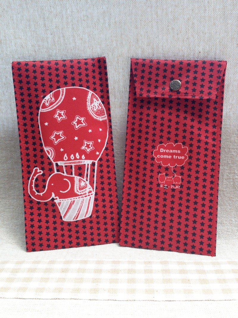 【NEW】米花环保红包袋-大象版 - 红包/春联 - 其他材质 红色