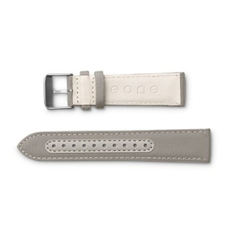 EONE Bradley表带 - 尼龙帆布 - 极简灰 - 女表 - 尼龙 灰色