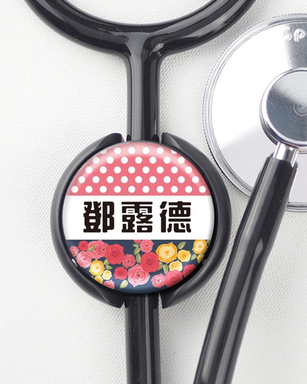 听诊器识别证八号 -  识别证/吊饰/配件饰品【Special U Design】 - 证件套/卡套 - 塑料 粉红色