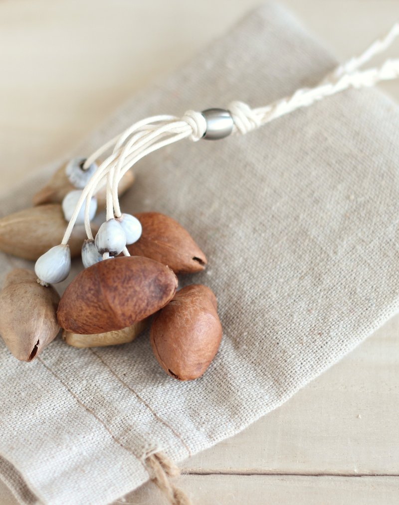 黄花夹竹桃手摇铃.挂饰─财富 好运 - 其他 - 植物．花 金色