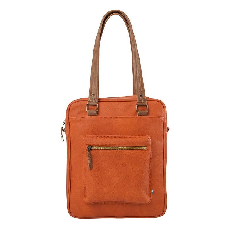 GOLLA 北欧芬兰时尚都会肩背包 Air cube cajun-G1669 - 侧背包/斜挎包 - 真皮 橘色