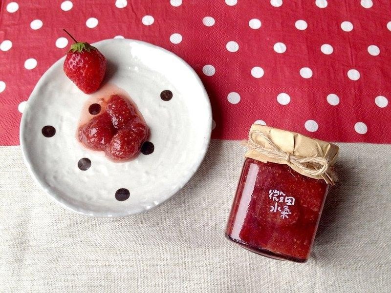 微田水气 季节限定版‘草莓果酱’＊甜言蜜语系列~1瓶有/20-30颗新鲜草莓 - 果酱/抹酱 - 纸 多色