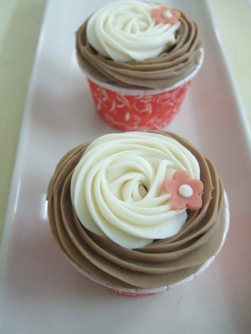 双色玫块杯子蛋糕手工皂 - 沐浴用品 - 植物．花 