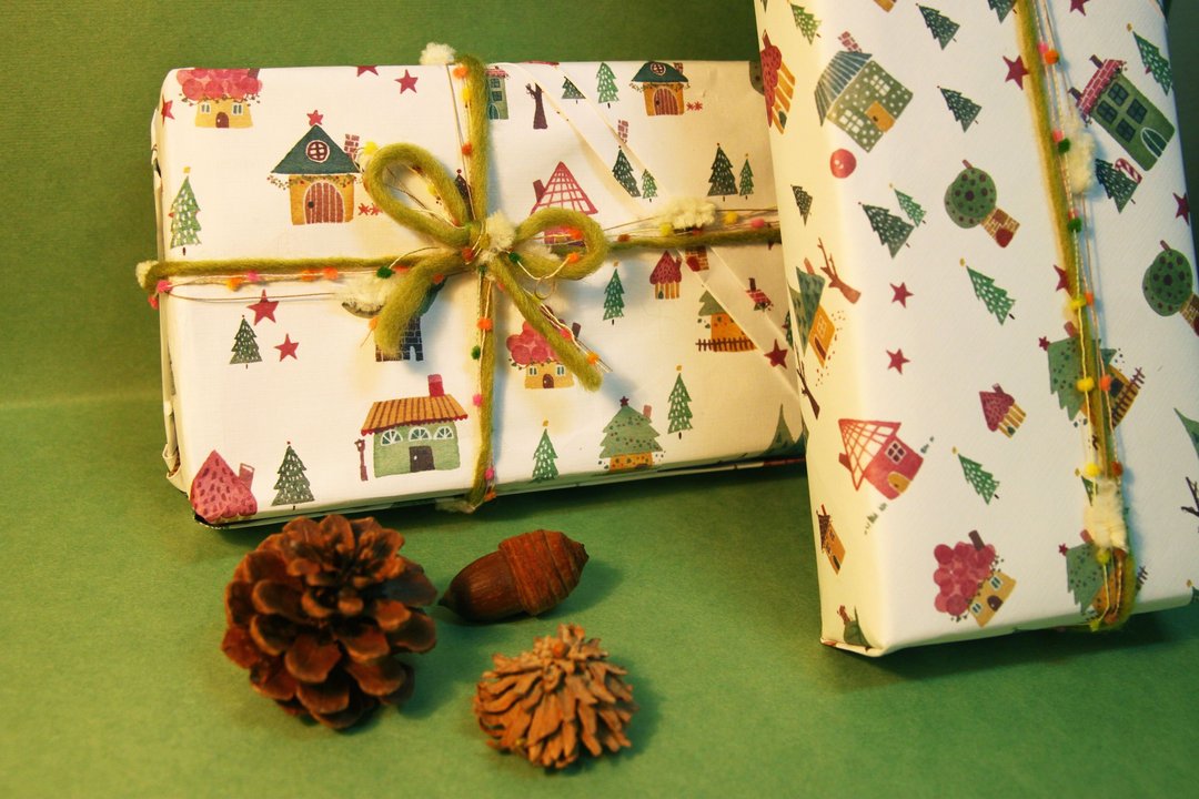 Christmas Cottage圣诞小屋 A4包装纸 10入 - 包装材料 - 纸 