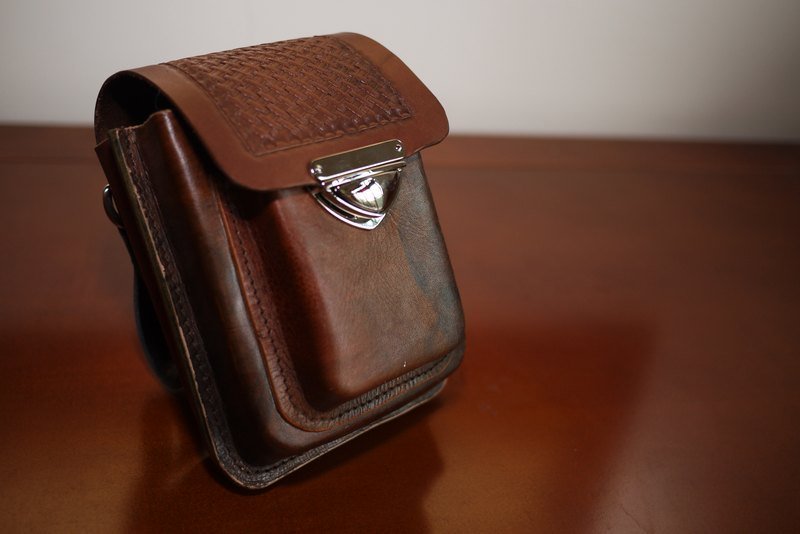 Dreamstation 皮革鞄研所，义大利植鞣革手工立体腰包，三层空间好收纳，腰包!纯手工制作 - 其他 - 真皮 