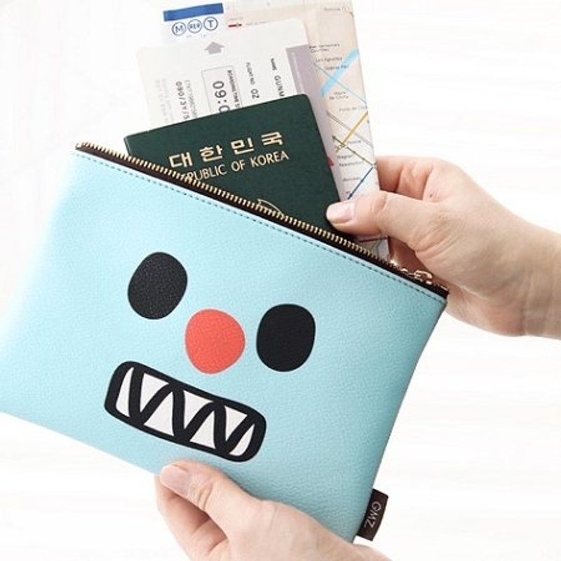 Dessin x GMZ-顽皮鬼欢乐万用包M-淘气蓝,GMZ01004 - 化妆包/杂物包 - 防水材质 蓝色