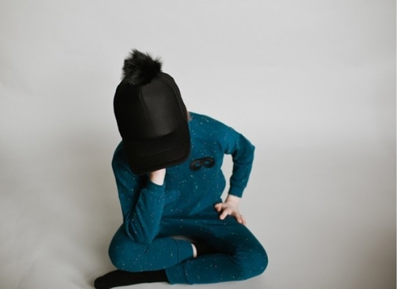 2014 秋冬Beau Loves 蓝色满版萤光点点限量oversize休闲上衣 - 其他 - 棉．麻 蓝色