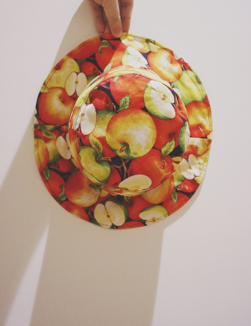 A MERRY HEART♥青苹果红苹果渔夫帽 - 帽子 - 其他材质 多色