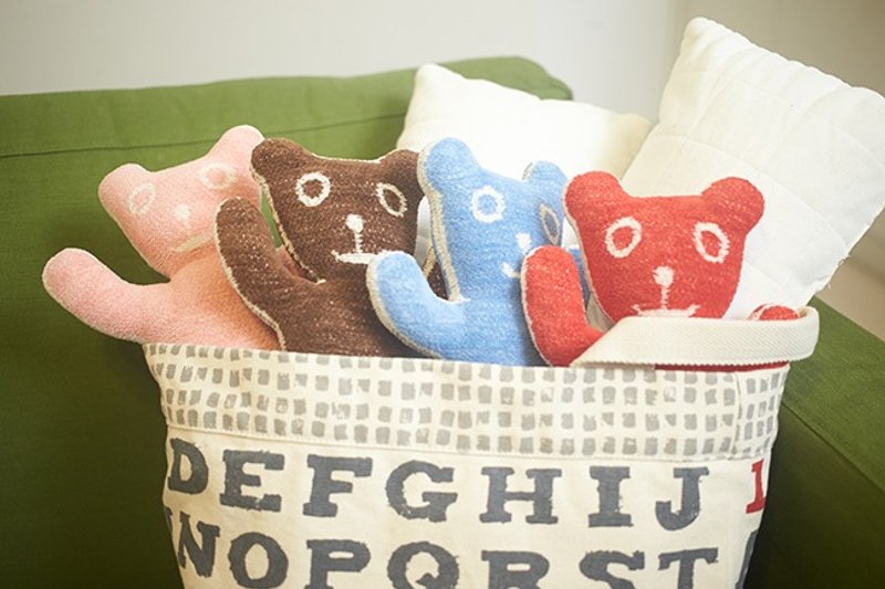 【弥月礼/无毒可咬咬】瑞典Klippan纯棉娃娃--小熊先生 - 玩偶/公仔 - 棉．麻 咖啡色