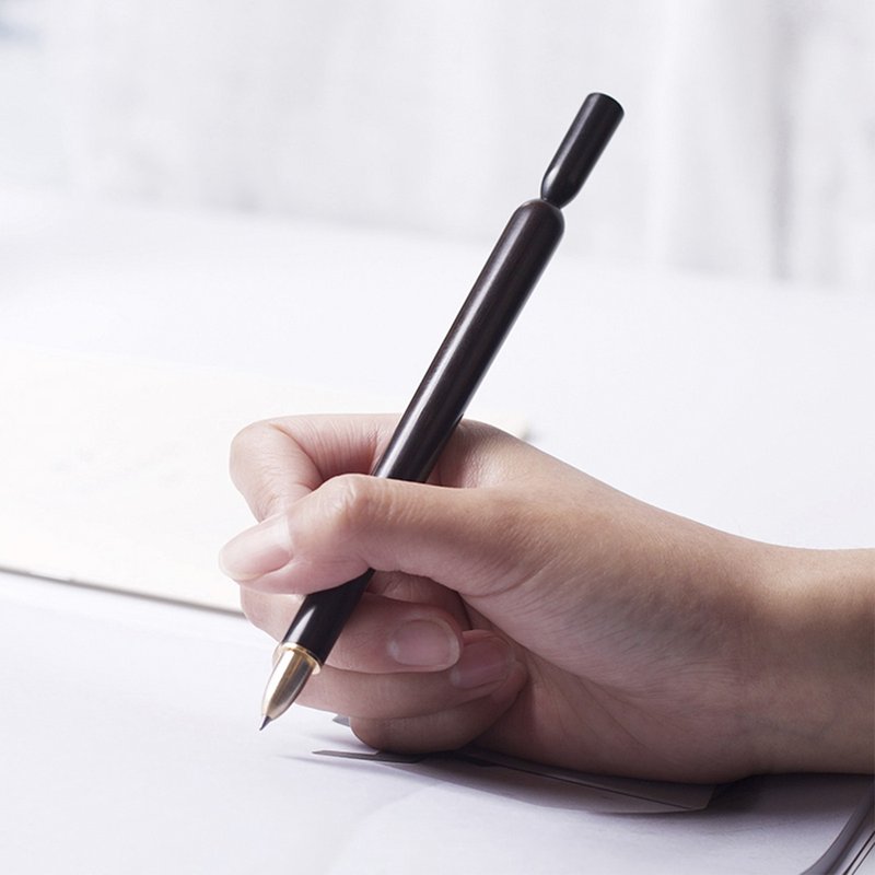 齐季静书木笔2.0版本签单笔商务高档笔檀木匠心原创设计高端礼品 - 其他书写用品 - 木头 黑色