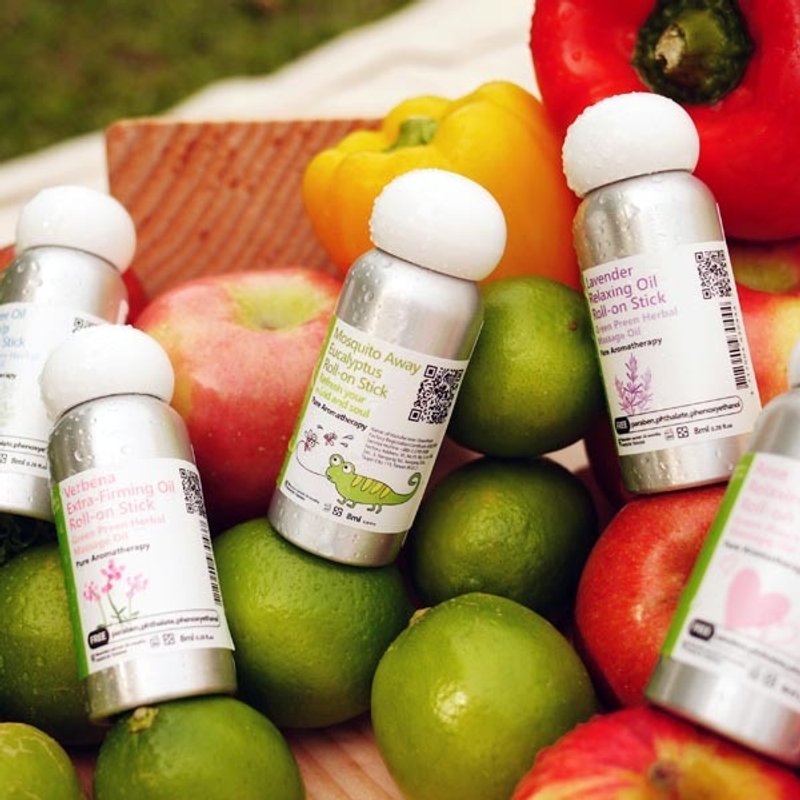 清新草绿【绿机花园Green Plus】宝贝安心系列　尤加利精油滚珠棒 - 其他 - 植物．花 绿色