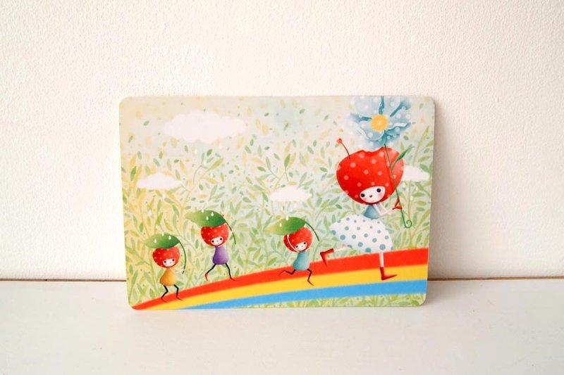 《夏雨天》明信片 - 卡片/明信片 - 纸 多色