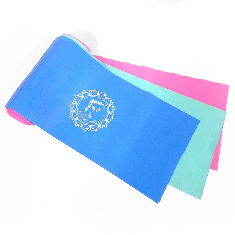 Fun Sport 彼拉提斯乳胶伸展弹力带-3力道组合 - 运动/健身用品 - 橡胶 多色