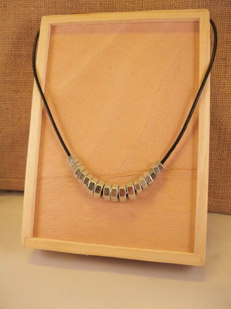 螺母也能很时尚●项炼●编号0701 - 项链 - 其他金属 白色