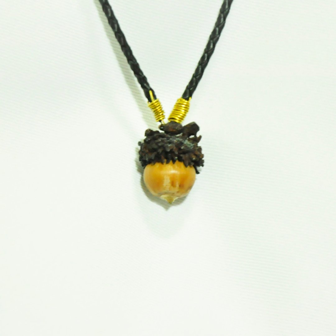 ∥Cheng Jewelry∥A / Ω 冬 栓皮栎3号 铜坠链 ONLY ONE仅一件 - 项链 - 其他金属 咖啡色