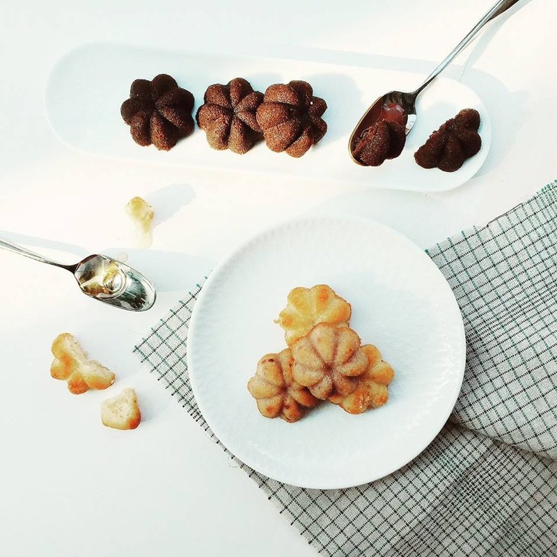 四分之三法式甜点 ［费南雪Financier］ - 蛋糕/甜点 - 新鲜食材 多色