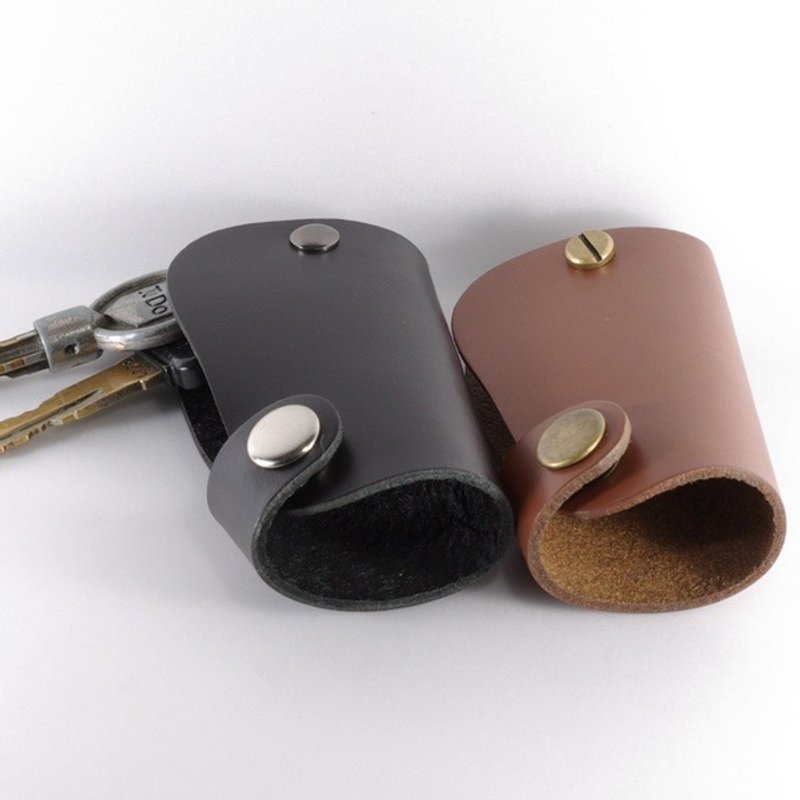 情人特惠/卡夫卡短版钥匙包 甜甜蜜蜜优惠组 - 钥匙链/钥匙包 - 真皮 