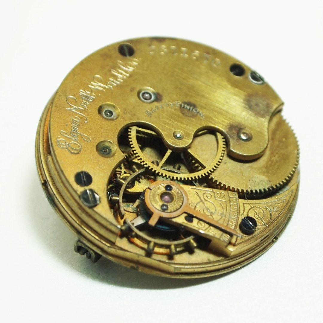 Steampunk 机芯别针2718403 - 胸针 - 其他材质 金色