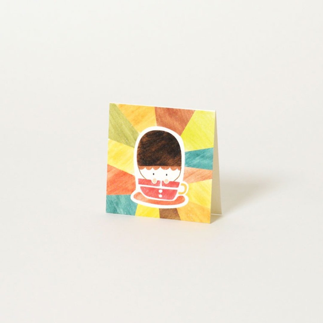 英式小兵 小小卡 Soldier mini card - 卡片/明信片 - 纸 红色