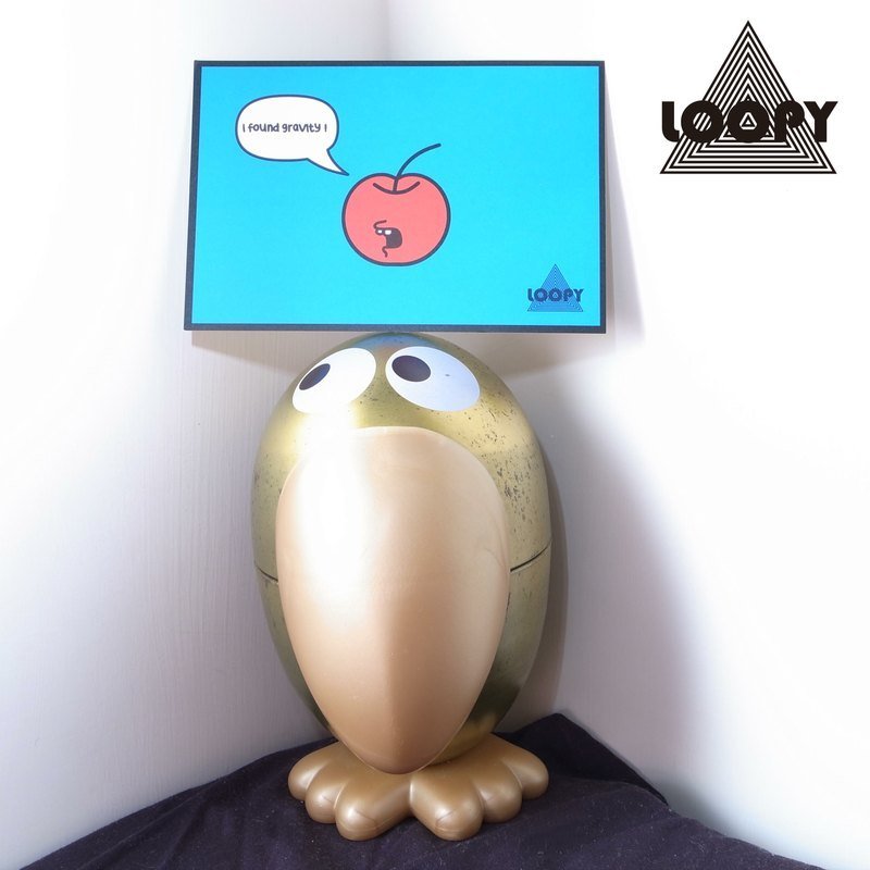 一颗苹果 / 正常卡片（下单当日付款，送鹿皮贴纸一包噎！！） - 卡片/明信片 - 纸 