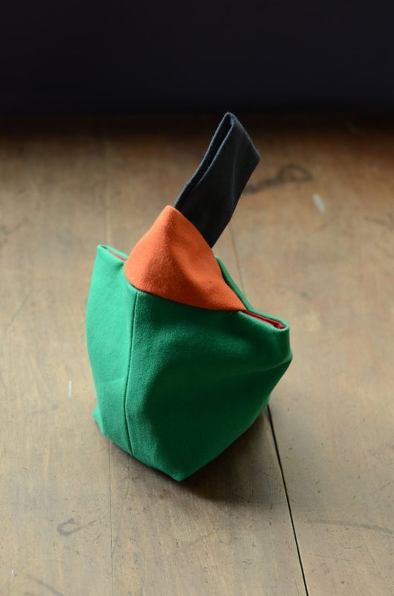 【BestFriend】散步包 - (绿黑橘) - 手提包/手提袋 - 其他材质 绿色