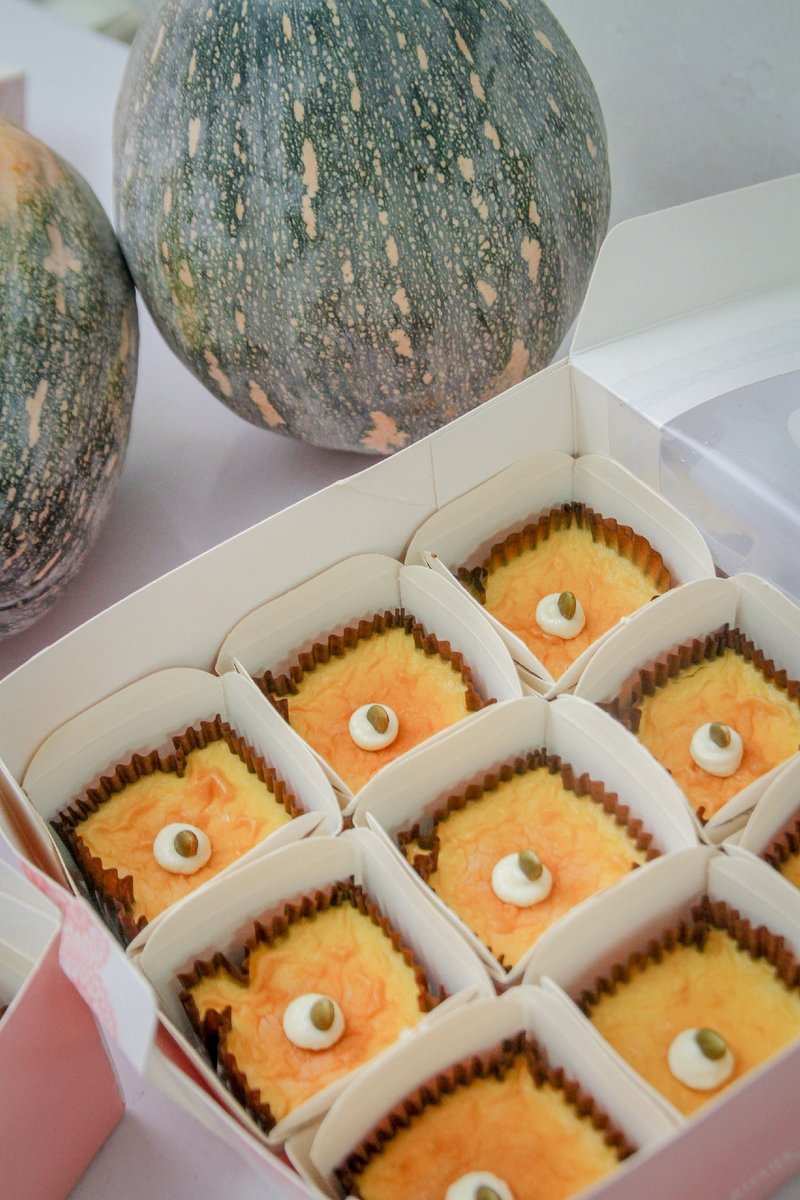 南瓜起士杯子蛋糕<6入> - 其他 - 新鲜食材 黄色