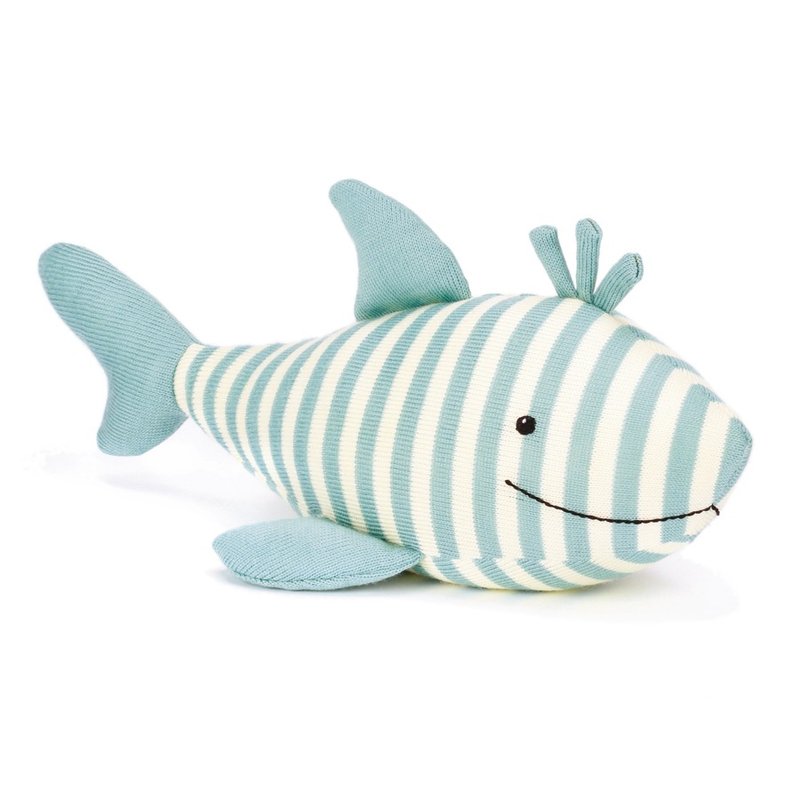 Jellycat SIDNEY SHARK 27cm 风铃鲨鱼 - 玩具/玩偶 - 其他材质 蓝色