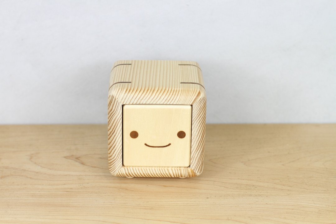 小甘面 │情人节／定制化／收纳盒│ - 收纳用品 - 木头 咖啡色