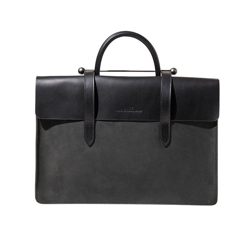 Notation皮革音谱包－黑 - 公文包/医生包 - 真皮 黑色