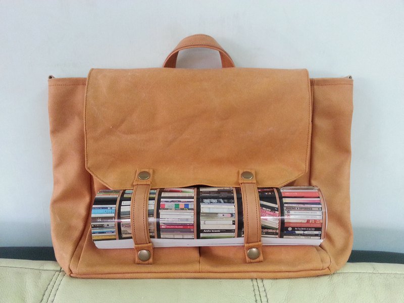 帆布轻松出勤包（颜色缺货，请私讯选色） - 侧背包/斜挎包 - 其他材质 