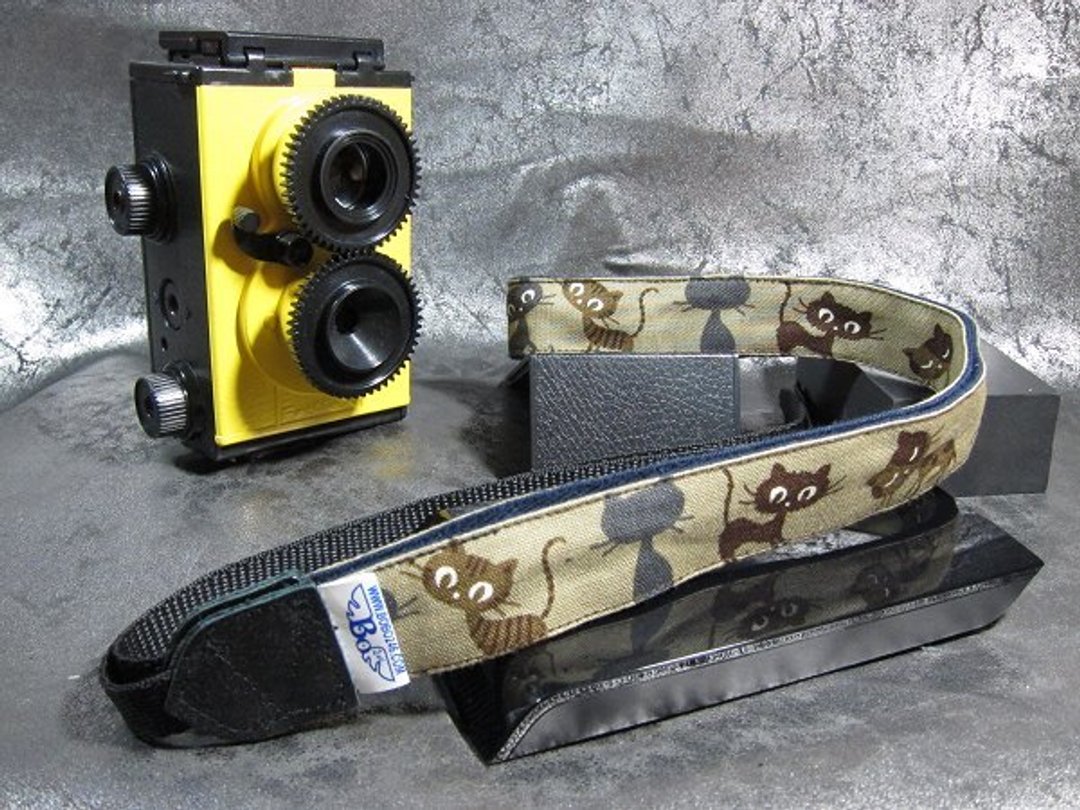 "猫的姿态" 舒压背带 相机背带 乌克丽丽    Camera  Strap - 相机背带/脚架 - 其他材质 卡其色