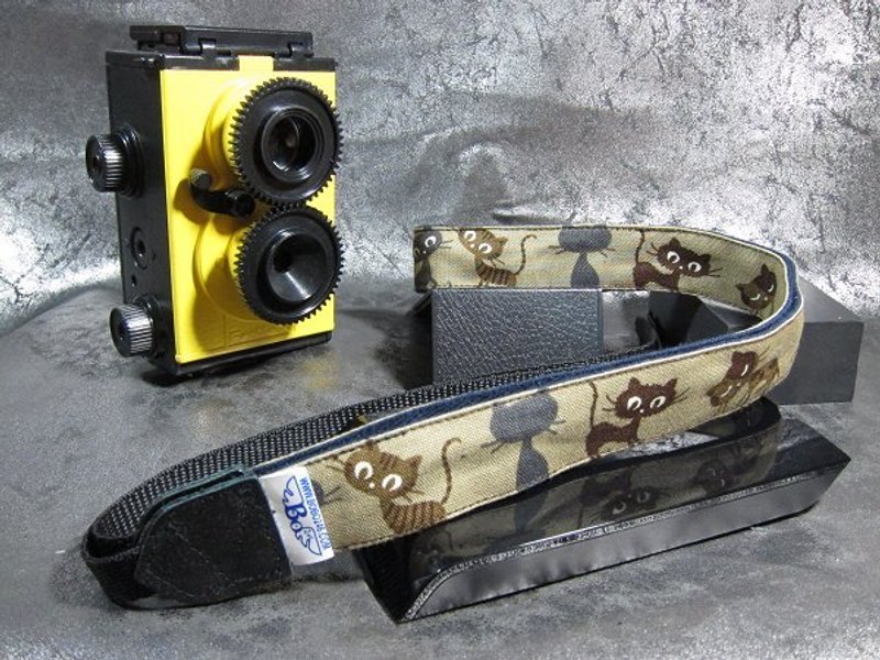 "猫的姿态" 舒压背带 相机背带 乌克丽丽    Camera  Strap - 相机背带/脚架 - 其他材质 卡其色