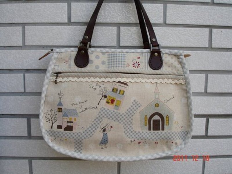 高原包 - 侧背包/斜挎包 - 棉．麻 白色