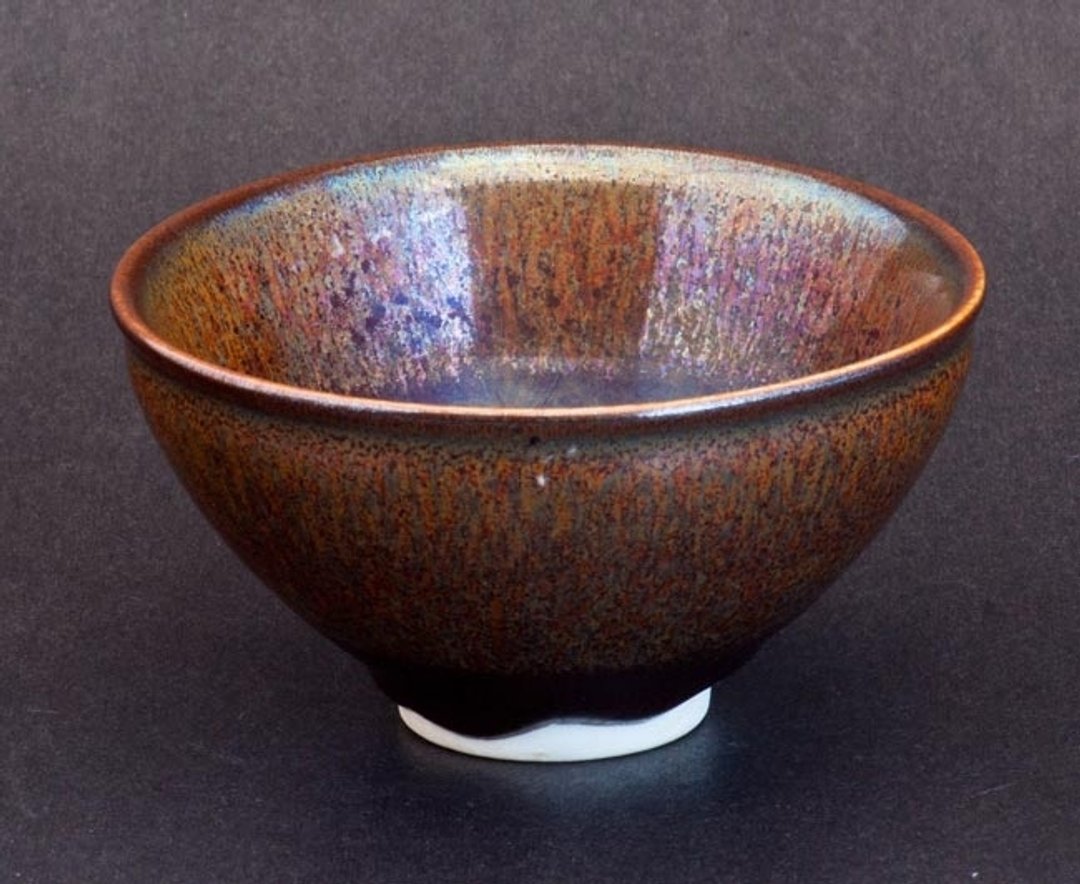 铬黄金油滴天目釉中茶杯 | 原厂保证 手工茶器 快速出货 收藏首选 - 茶具/茶杯 - 其他材质 灰色