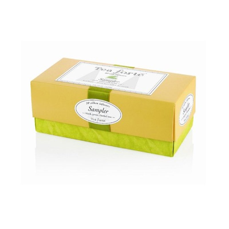 Tea Forte Sampler 20入丝质茶包 Ribbon Box - Sampler - 茶 - 植物．花 