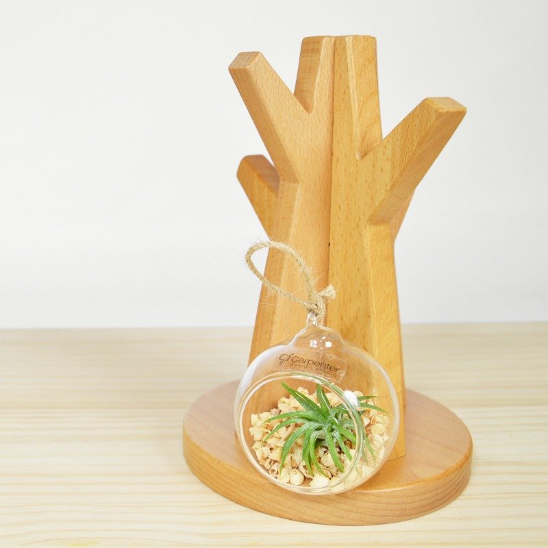 <森林系>木匠兄妹 大树马克杯架 - 其他 - 木头 卡其色