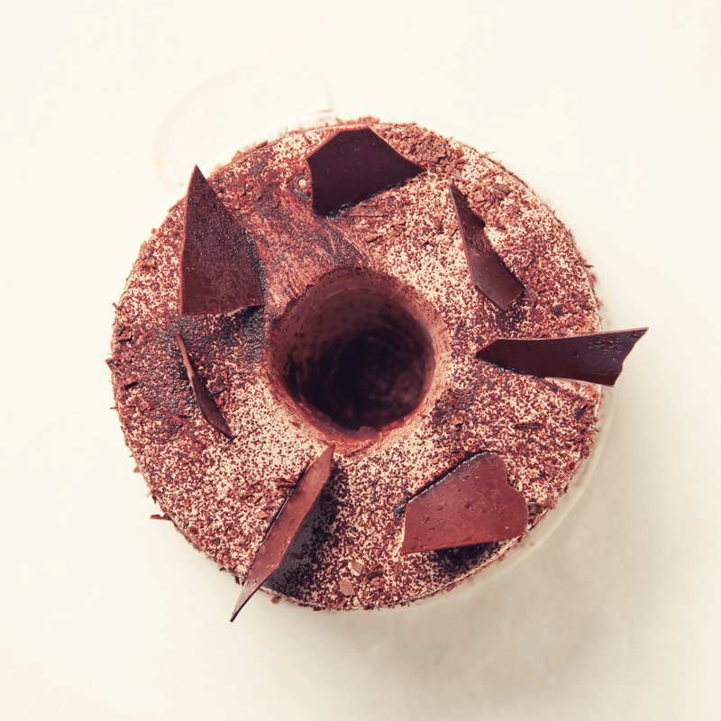 ＜品台湾手作甜品＞6寸法式可可戚风蛋糕（仅提供大台北地区自取服务） - 咸派/甜派 - 新鲜食材 咖啡色