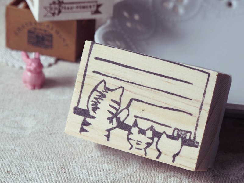 上课啰-memo章 - 其他 - 木头 卡其色