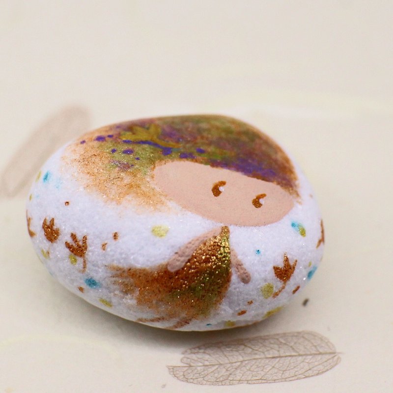 富察令儿·彩绘石头(小) - 摆饰 - 宝石 咖啡色