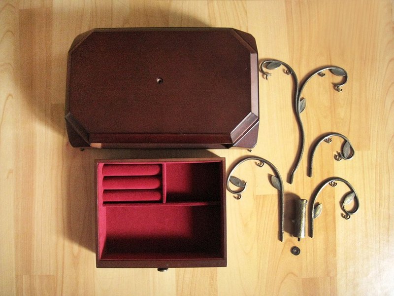 复时品【宝石切角珠宝盒】 - 收纳用品 - 木头 咖啡色