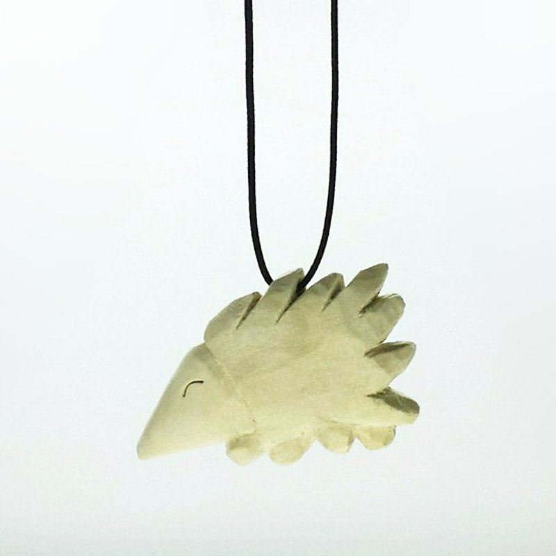 箭猪吊饰 - 木工/竹艺/纸艺 - 木头 橘色