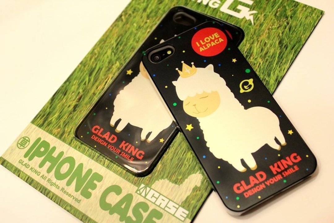 草泥马专卖店GLAD KING 【羊驼草泥马IPHONE 5创意手机壳-铝镁合金高品质雾面包装】创意潮T品牌/限量优惠价 - 其他 - 其他材质 