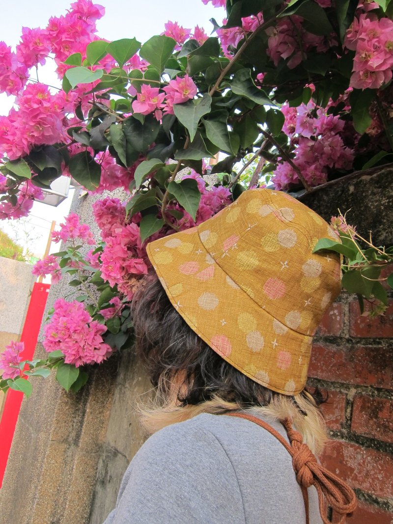 【花容悦帽】岚山花灯路(双面可戴) - 帽子 - 其他材质 多色