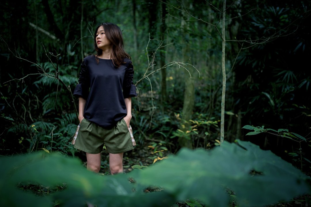 Leto 特殊袖型上衣 - 女装上衣 - 其他材质 蓝色