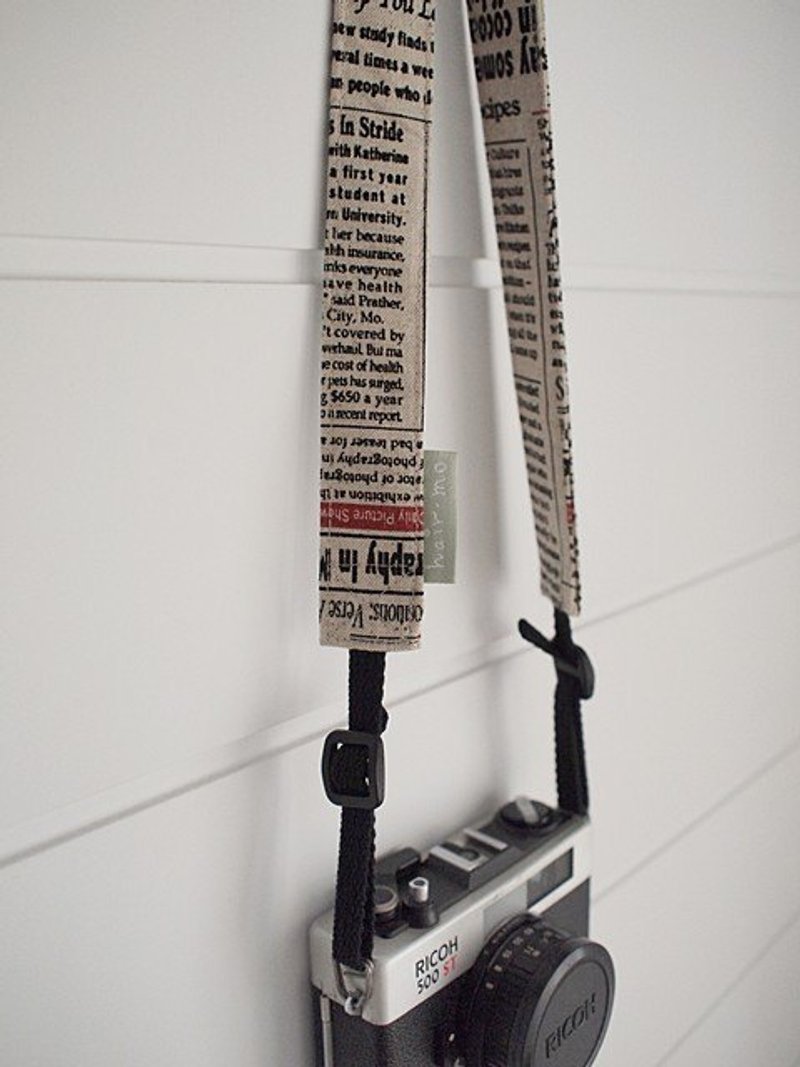 hairmo。英文邮报双背相机带+(1) - 证件套/卡套 - 其他材质 灰色