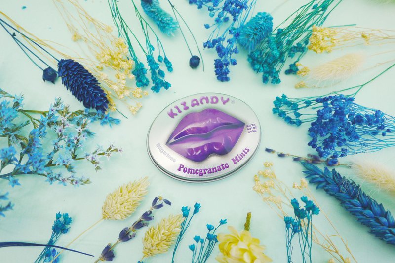 【Kizandy】香吻缤纷水果风味糖-石榴(10.5g) - 零食/点心 - 新鲜食材 紫色